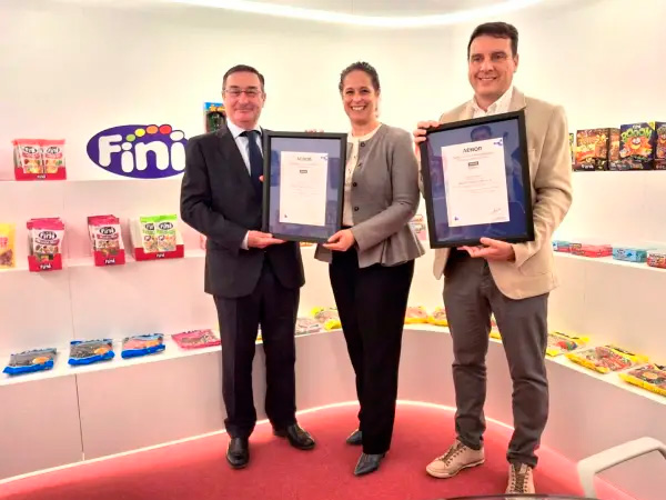 the Fini Company obtiene el certificado de “Desperdicio Alimentario Cero”
