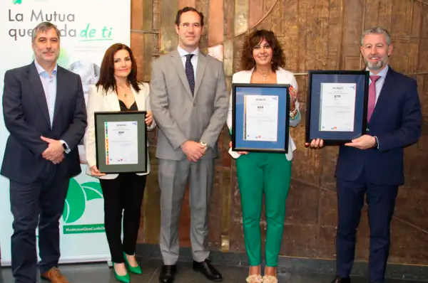 AENOR ha concedido a Fraternidad Muprespa las renovaciones de las certificaciones
