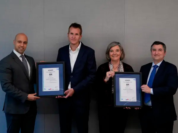 AENOR ha concedido a Acciona el certificado del sistema de gestión energética, conforme a la ISO 50001