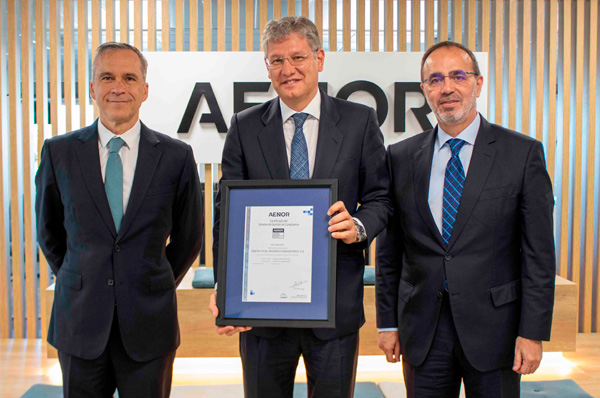 AENOR ha concedido a SANTALUCÍA el certificado de Sistema de Gestión de Compliance, según la norma ISO 37301.