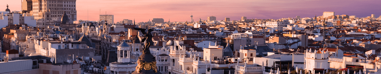 Vista aérea de Madrid para AENOR formación