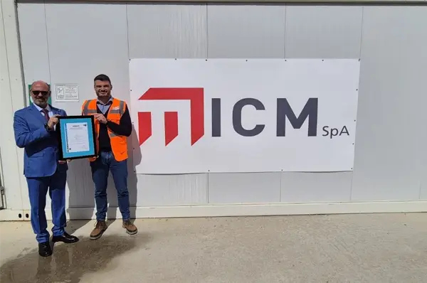 ICM S.p.A. ottiene la certificazione ai sensi del D.M. 17/01/2018